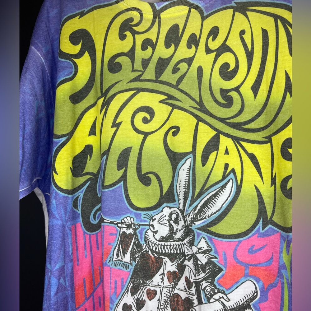 Jefferson Airplane White Rabbit Feed Your Head SF CA 2014 sublimated shirt - 2X - Picture 3 of 5